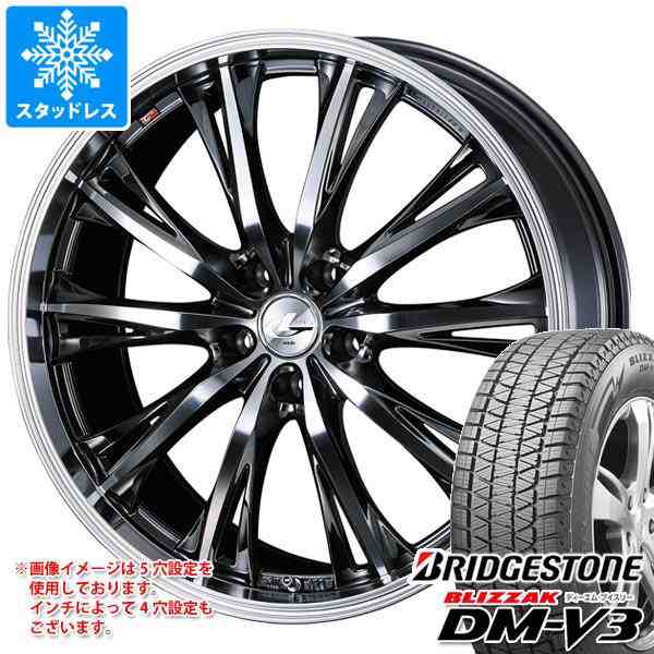 スタッドレスタイヤ ブリヂストン ブリザック DM-V3 225/60R18 100Q ＆ レオニス RT 8.0-18 タイヤホイール4本セット225/60-18  BRIDGESTOの通販はau PAY マーケット - タイヤ1番 | au PAY マーケット－通販サイト