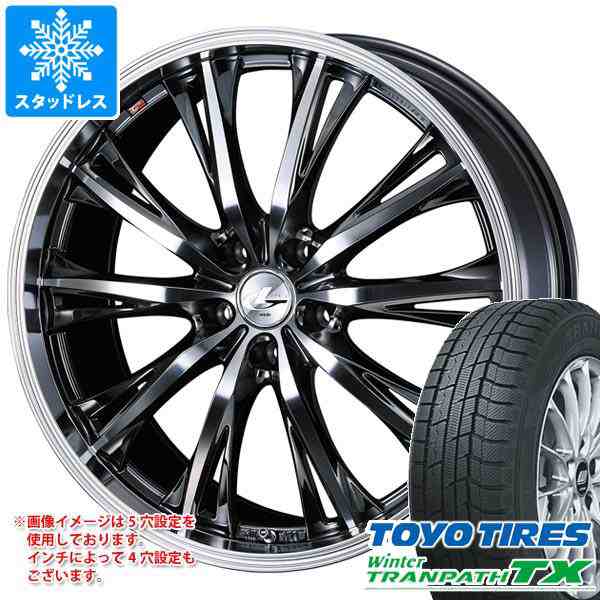 スタッドレスタイヤ トーヨー ウィンタートランパス TX 215/70R16 100Q ＆ レオニス RT 6.5-16 タイヤホイール4本セット215/70-16  TOYO Wの通販はau PAY マーケット タイヤ1番 au PAY マーケット－通販サイト