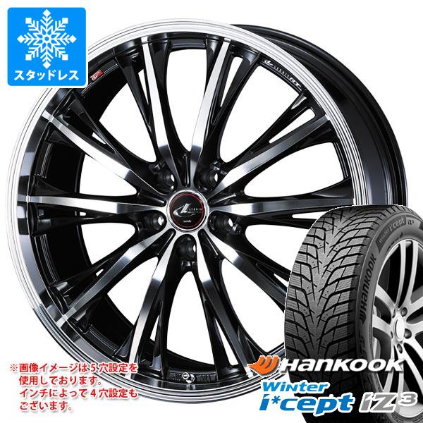 スタッドレスタイヤ ハンコック ウィンターアイセプト iZ3 X for SUV W636A 225/55R19 103T XL ＆ レオニス RT 7.5-19 タイヤホイール4本セット225/55-19 HANKOOK Winter i cept iZ3 X for SUV W636A