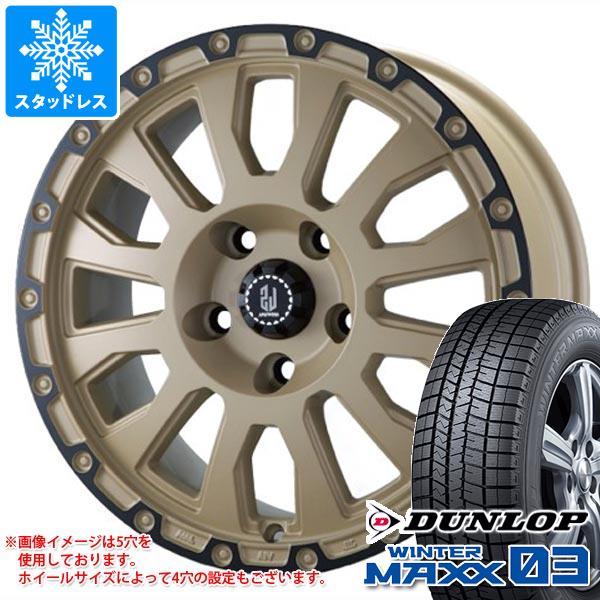 ジープ レネゲード BU/BV系用 スタッドレス ダンロップ ウインターマックス03 WM03 225/65R17 102Q ラ・ストラーダ アヴェンチュラ タイヤホイール4本セットの通販は 108,790円