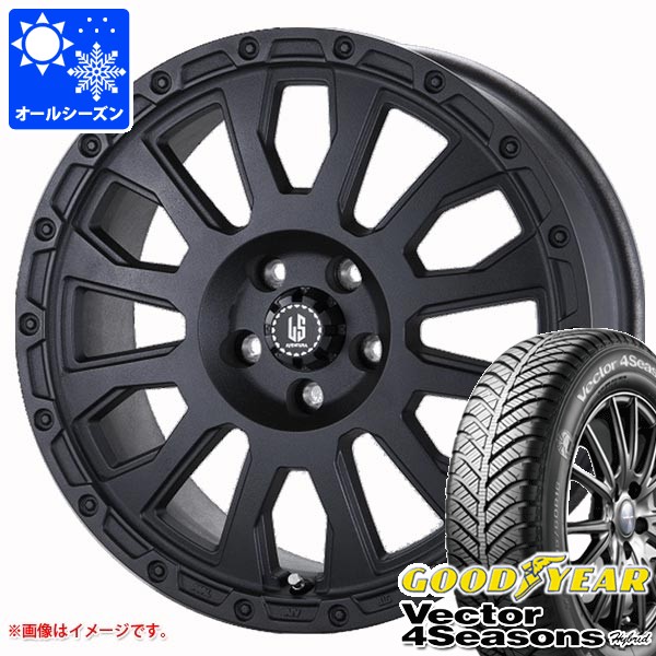 ジープ レネゲード BU/BV系用 オールシーズンタイヤ グッドイヤー ベクター 4シーズンズ ハイブリッド 215/65R16 98H ラ・ストラーダ アヴェンチュラ タイヤホイール4本セット