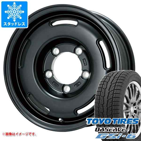 ジムニーシエラ JB74W用 スタッドレス トーヨー オブザーブ GSi-6 225/70R16 103Q プレミックス プディン  タイヤホイール4本セット｜au PAY マーケット