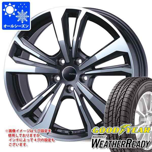 アウディ Q3 8U系用 オールシーズンタイヤ グッドイヤー アシュアランス ウェザーレディ 235/50R18 97V スマートライン 365 タイヤホイーの通販は