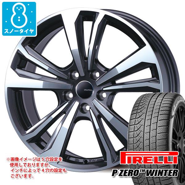 メルセデスベンツ W223 Sクラス用 スノータイヤ ピレリ P ゼロ ウィンター 255/45R19 104V XL MO1 メルセデス承認 スマートライン 365 タイヤホイール4本セット