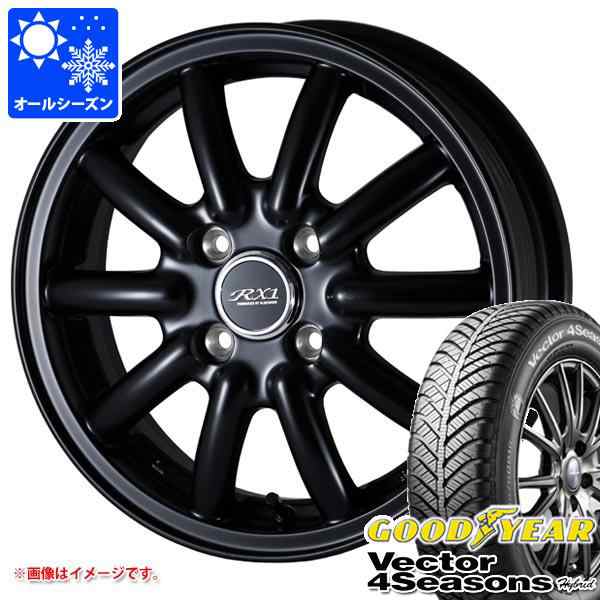 ハスラー用 オールシーズンタイヤ グッドイヤー ベクター 4シーズンズ ハイブリッド 165/60R15 77H ドゥオール フェニーチェ RX1 5.0-15 の通販は