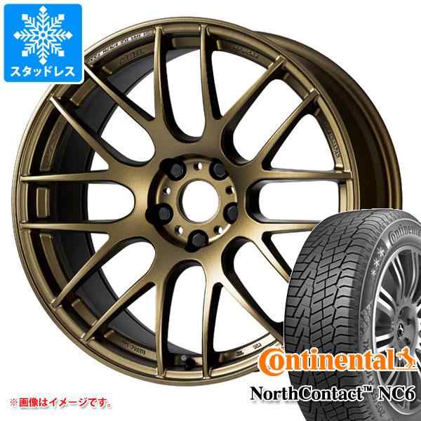 スタッドレスタイヤ コンチネンタル ノースコンタクト NC6 235/55R18 104T XL & ワーク エモーション M8R 7.5-18 タイヤホイール4本セッ|au PAY マーケット