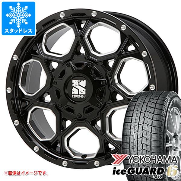 スタッドレスタイヤ ヨコハマ アイスガードシックス iG60 215/60R17 96Q ＆ MLJ エクストリームJ XJ06 7.0-17 タイヤホイール4本セット215/60-17 YOKOHAMA iceGUARD 6 iG60の通販は 100,430円