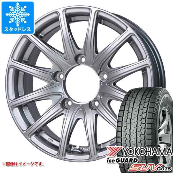 ジムニー用 2024年製 スタッドレス ヨコハマ アイスガード SUV G075 185/85R16 105/103L LT バイソン BN-01 タイヤホイール4本セットの通販は