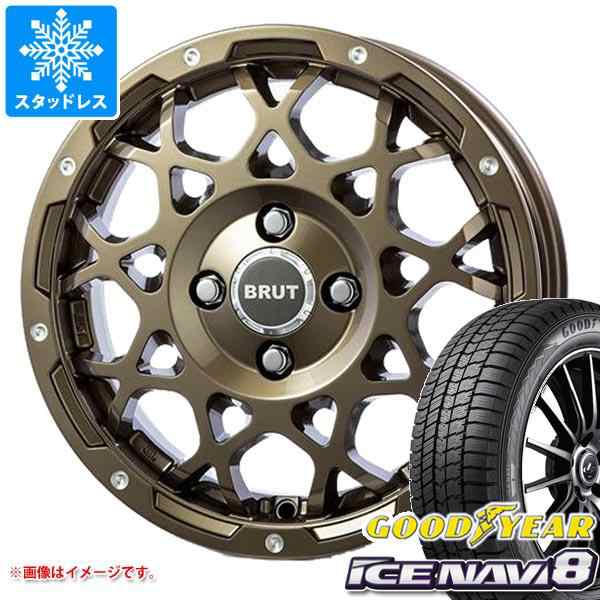 エブリイワゴン DA17W用 スタッドレス グッドイヤー アイスナビ8 165/60R14 75Q ブルート BR-55 タイヤホイール4本セットの通販はau  PAY マーケット - タイヤ1番 | au PAY マーケット－通販サイト