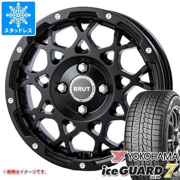 エブリイワゴン DA17W用 スタッドレス ヨコハマ アイスガードセブン iG70 165/60R14 75Q ブルート BR-55  タイヤホイール4本セットの通販はau PAY マーケット - タイヤ1番 | au PAY マーケット－通販サイト