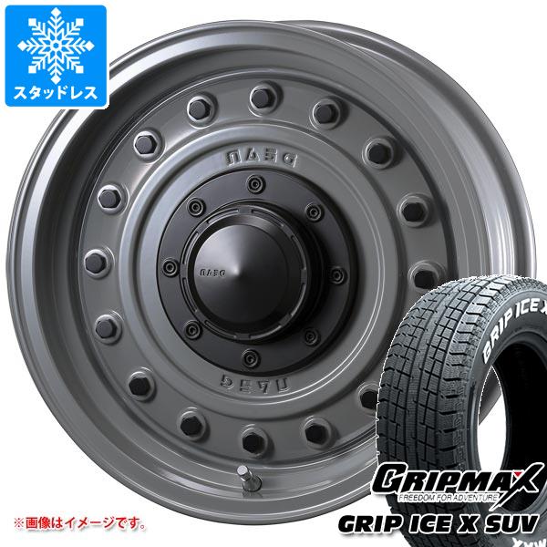 5本セット ジムニーシエラ JB74W用 スタッドレス グリップマックス グリップアイスエックス SUV 195/80R15 107/105N ホワイトレター クリムソン ディーン コロラド タイヤホイール5本セットの通販は