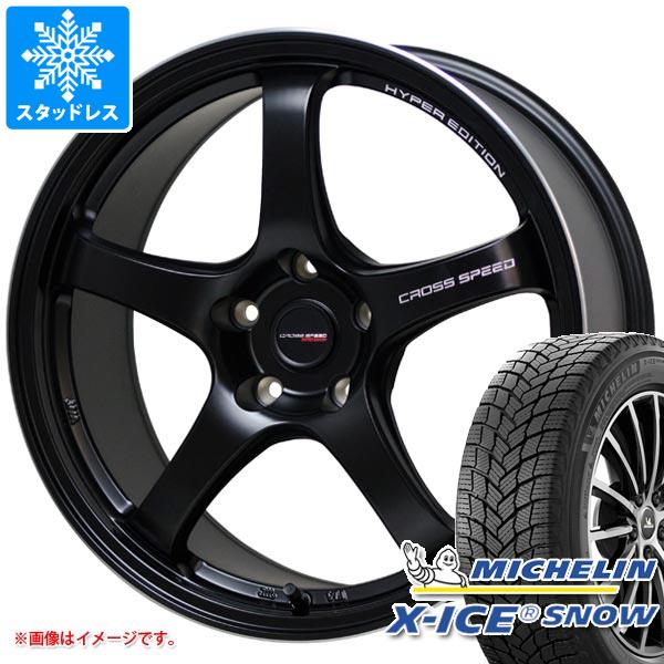 スタッドレスタイヤ ミシュラン エックスアイススノー SUV 225/65R17 106T XL ＆ クロススピード ハイパーエディション CR5 7.5-17 タイヤホイール4本セット225/65-17 MICHELIN X-ICE SNOW SUVの通販は 179,200円