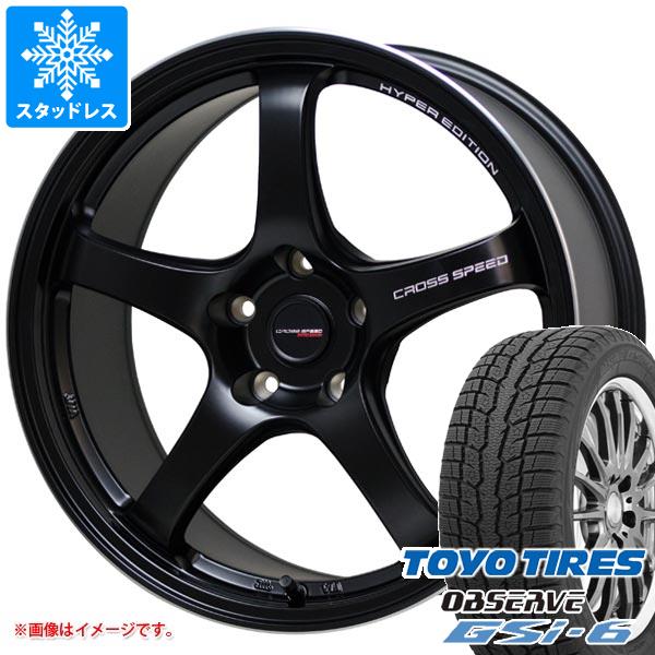 スタッドレスタイヤ トーヨー オブザーブ GSi-6 235/65R17 108Q XL ＆ クロススピード ハイパーエディション CR5 7.5-17 タイヤホイール4本セット235/65-17 TOYO OBSERVE GSi-6の通販は 178,500円