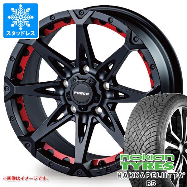 ジープ ラングラー JK/JL系用 スタッドレス ノキアン ハッカペリッタ R5 SUV 265/70R17 115R フォース デナリ タイア銀輪4本仕かける