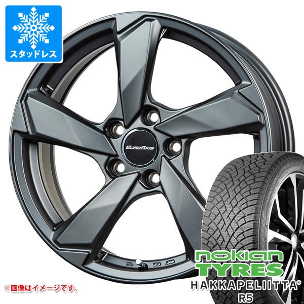 アウディ A7 F2系用 スタッドレス ノキアン ハッカペリッタ R5 EV 245/45R19 102T XL ユーロアクシス クロスエッジ タイヤホイール4本セット 193,600円