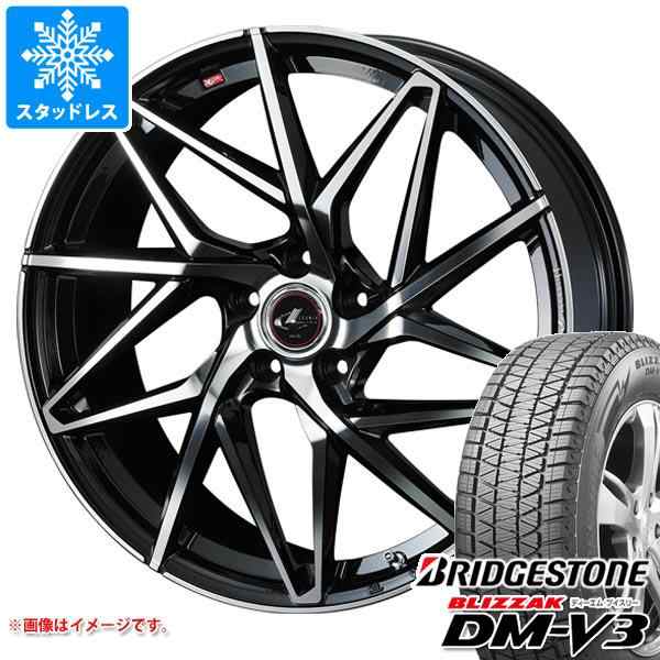 2022年製 スタッドレスタイヤ ブリヂストン ブリザック DM-V3 225/60R18 100Q ＆ レオニス IT 8.0-18 タイヤホイール4 本セット225/60-18 の通販はau PAY マーケット - タイヤ1番