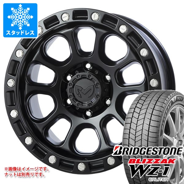 トヨタ ハイラックスサーフ215系用 スタッドレス ブリヂストン ブリザック WZ-1 265/65R17 112Q 2025年10月発売サイズ MKW M204 タイヤホイール4本セット
