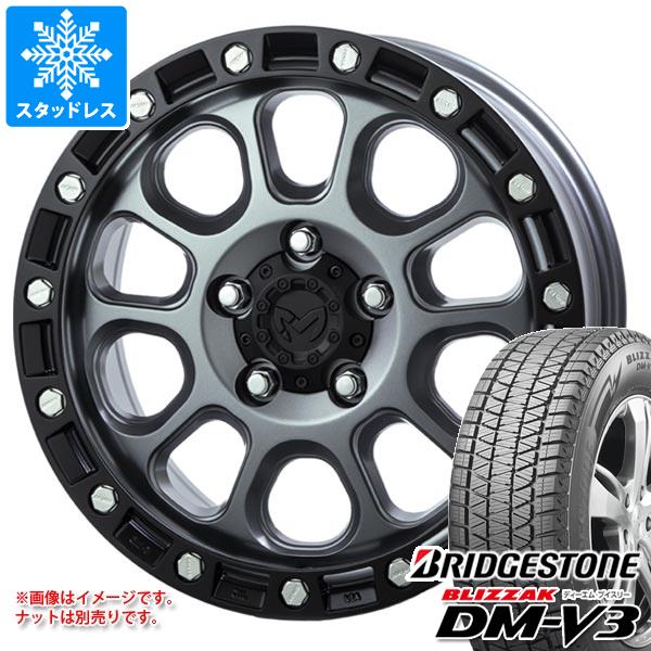 ミツビシ エクリプスクロス GK系用 2026年製 スタッドレス ブリヂストン ブリザック DM-V3 225/70R16 103Q MKW M204 タイヤホイール4本セット