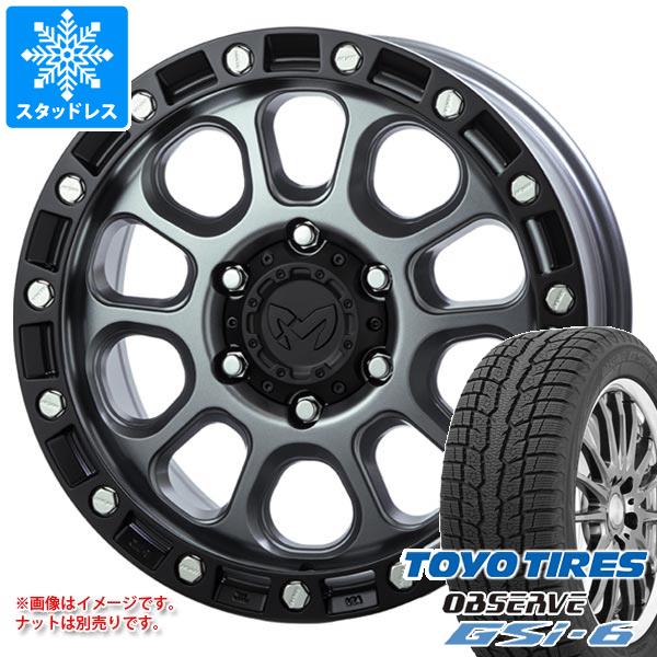 ハイラックス 120系用 スタッドレス トーヨー オブザーブ GSi-6 265/65R17 112Q MKW M204 タイヤホイール4本セットの通販は 222,800円