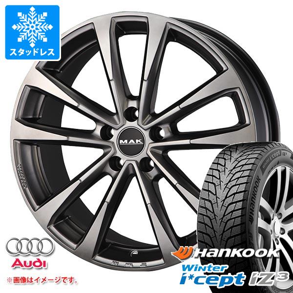アウディ S4 8K系用 スタッドレス ハンコック ウィンターアイセプト iZ3 W636 225/50R17 98H XL MAK マイン タイヤホイール4本セット