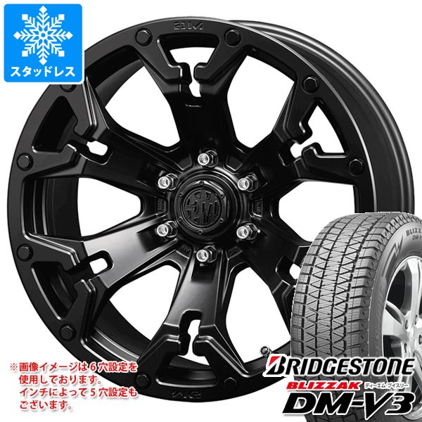 ジープ ラングラー JK/JL系用 スタッドレス ブリヂストン ブリザック DM-V3 265/70R17 115Q クリムソン MG ゴーレム タイヤホイール4本セット 125,100円