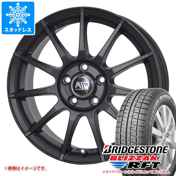 MINI ペースマン R61用 スタッドレス ブリヂストン ブリザック RFT 205/55RF17 91Q ランフラット OZ MSW 85-2 タイヤホイール4本セット