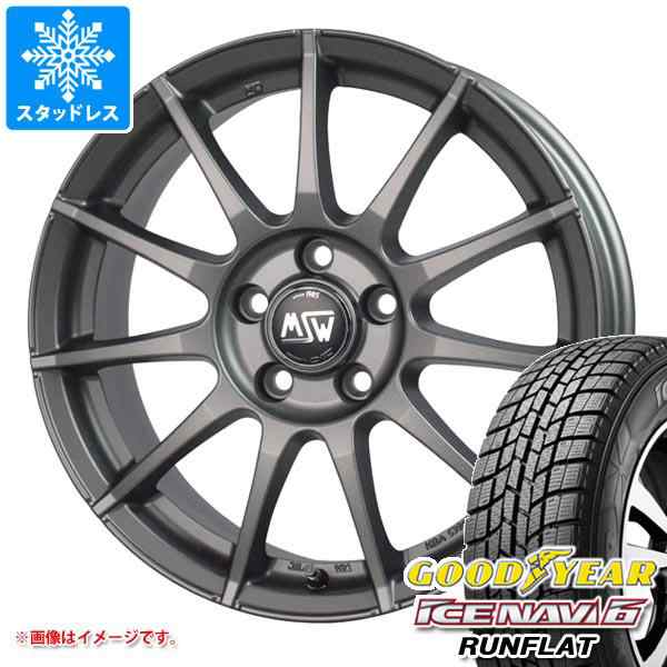 BMW F20 1シリーズ用 スタッドレス グッドイヤー アイスナビ6 ランフラット 225/45RF17 91Q ランフラット OZ MSW  85-2 タイヤホイール4本の通販はau PAY マーケット - タイヤ1番 | au PAY マーケット－通販サイト