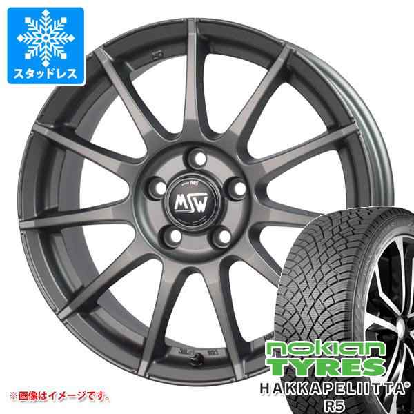 割引クーポン配布中!! Hakkapeliitta VW ゴルフ5用 スタッドレス ノキアン ハッカペリッタ R5 225/45R17 94T XL  OZ MSW 85-2