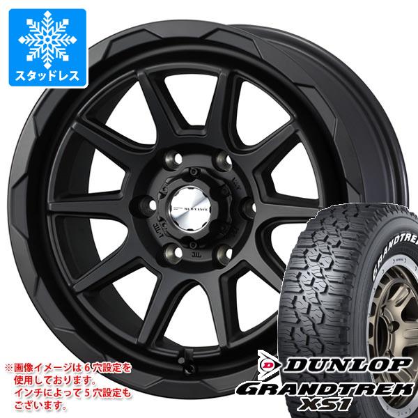 アウトランダー GF/GG系用 スタッドレス ダンロップ グラントレック XS1 LT215/70R16 100/97N ホワイトレター マッドヴァンス06 タイヤホイール4本セット 97,570円