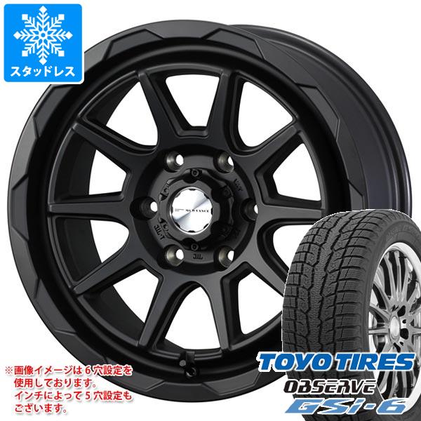 T31エクストレイル用 スタッドレス トーヨー オブザーブ GSi-6 215/70R16 100Q マッドヴァンス06 タイヤホイール4本セット 91,135円