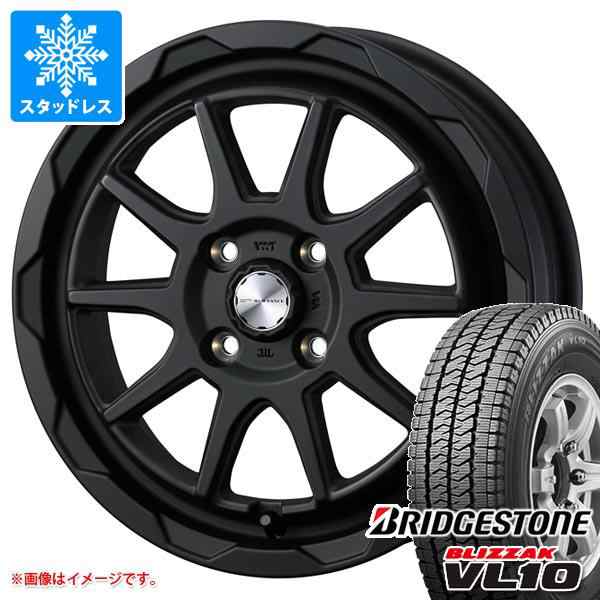 エブリイバン DA17V用 スタッドレス ブリヂストン ブリザック VL10 145/80R12 80/78N (145R12 6PR相当)  マッドヴァンス06 タイヤホイールの通販はau PAY マーケット - タイヤ1番