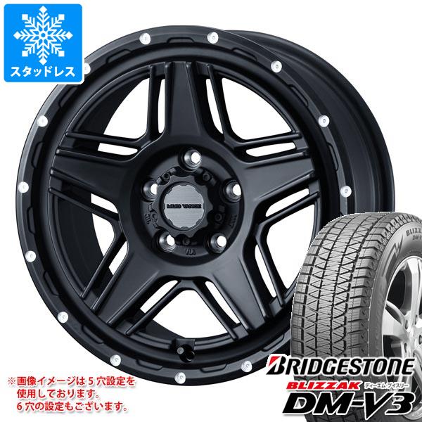 X-TRAILで使用 ブリジストンスタッドレス 225/65R17 102Q BLIZZA DM-V2 / JP STYLE SHANGLY (MBKP) 17インチ×7.0J 4本 ブリヂストン エクストレイル スタッドレスタイヤ 17インチ 4本目 楽天