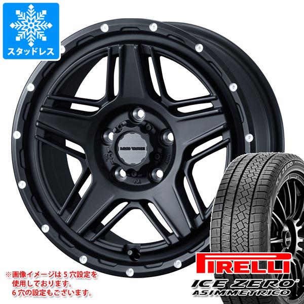 ミツビシ アウトランダー GF/GG系用 スタッドレス ピレリ アイスゼロアシンメトリコ SUV 225/65R17 106H XL マッドヴァンス07 タイヤホイール4本セット 91,960円