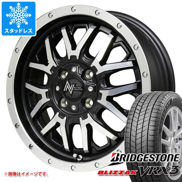 タフト LA900系用 スタッドレス ブリヂストン ブリザック VRX3 165/65R15 81Q ナイトロパワー M27 グレネード タイヤホイール4本セットの通販は