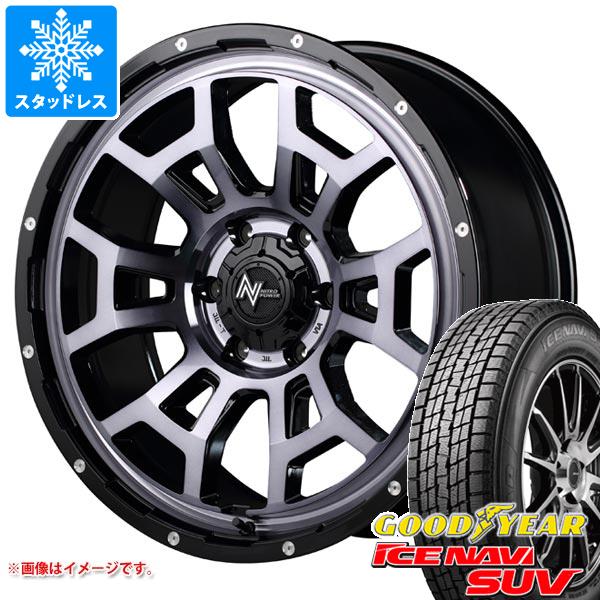 ハイラックス 120系用 スタッドレス グッドイヤー アイスナビ SUV 265/70R17 115Q ナイトロパワー H6 スラッグ タイヤホイール4本セットの通販は