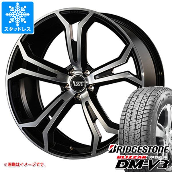 ボルボ V90クロスカントリー PB/PD系用 スタッドレス ブリヂストン ブリザック DM-V3 235/50R19 99Q VST タイプPLS フォージド タイヤホイール4本セット