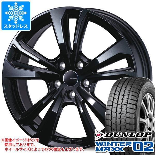 ルノー メガーヌ ZM/ZF/ZH系用 スタッドレス ダンロップ ウインターマックス02 WM02 205/50R17 93T XL スマートライン 365 タイヤホイール4本セットの通販は 213,700円