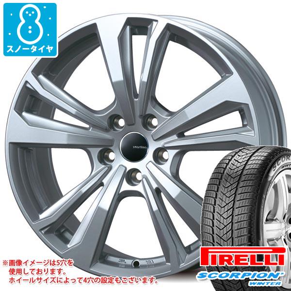ボルボ XC40 XB系用 スノータイヤ ピレリ スコーピオン ウィンター 235/60R17 106H XL スマートライン 365 タイヤホイール4本セットの通販は 244,300円