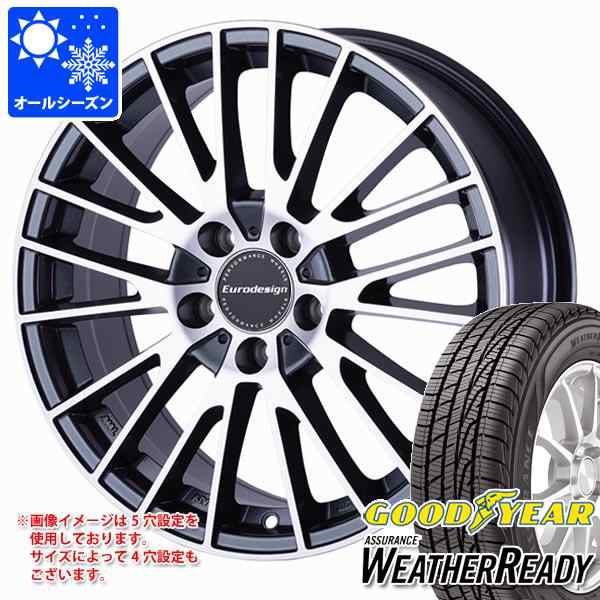 メルセデスベンツ X156 GLAクラス用 オールシーズンタイヤ グッドイヤー アシュアランス ウェザーレディ 235/50R18 97V ユーロデザイン の通販は