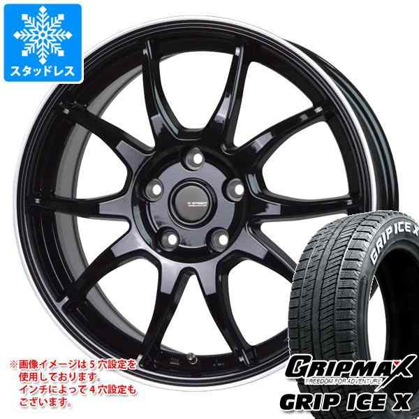 スタッドレスタイヤ グリップマックス グリップアイスエックス 215/60R16 95T ホワイトレター ＆ ジースピード P-06 6.5-16  タイヤホイール4本セット215/60-16 GRIP MAX GRIP ICE X WLの通販はau PAY マーケット - タイヤ1番 | au  PAY マーケット－通販サイト