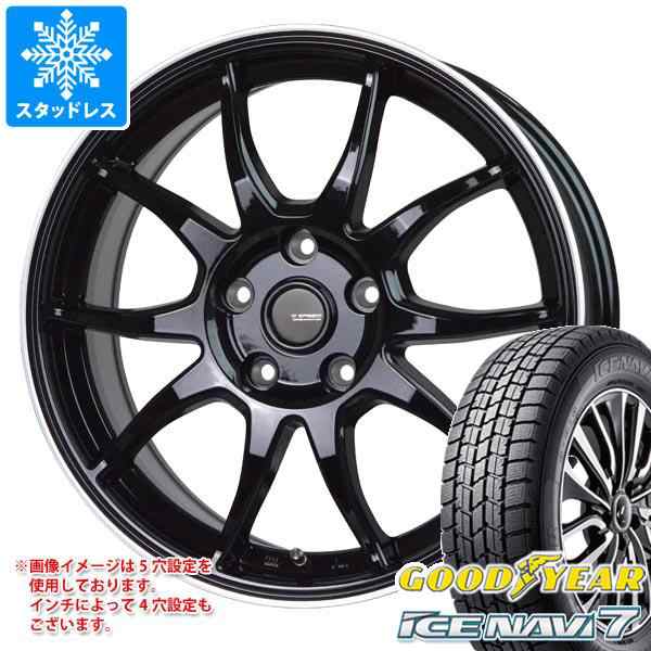 スタッドレスタイヤ グッドイヤー アイスナビ7 185/55R16 83Q ＆ ジースピード P-06 6.0-16 タイヤホイール4本セット185/55-16  GOODYEAR の通販はau PAY マーケット タイヤ1番 au PAY マーケット－通販サイト