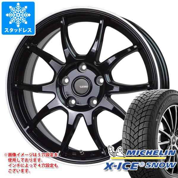 スタッドレスタイヤ ミシュラン エックスアイススノー SUV 225/65R17 106T XL ＆ ジースピード P-06 7.0-17  タイヤホイール4本セット225/｜au PAY マーケット