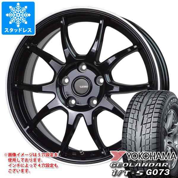 スタッドレスタイヤ ヨコハマ ジオランダー I/T-S G073 215/65R16 98Q ＆ ジースピード P-06 6.5-16  タイヤホイール4本セット215/65-16 Yの通販は - スタッドレスタイヤ・ホイールセット