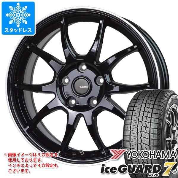 スタッドレスタイヤ ヨコハマ アイスガードセブン iG70 215/50R18 92Q ＆ ジースピード P-06 7.5-18 タイヤホイール4本 セット215/50-18 Yの通販はau PAY マーケット タイヤ1番 au PAY マーケット－通販サイト