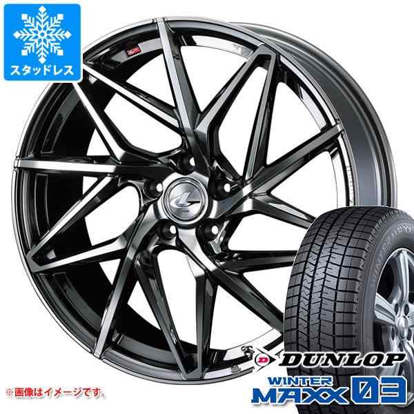 スタッドレスタイヤ ダンロップ ウインターマックス03 WM03 225/50R18 95Q ＆ レオニス IT 8.0-18 タイヤホイール4本セット225/50-18  DUNの通販はau PAY マーケット - タイヤ1番 | au PAY マーケット－通販サイト