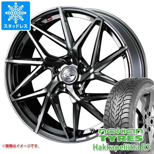 スタッドレスタイヤ ノキアン ハッカペリッタ R3 225/45R17 94T XL & レオニス IT 7.0-17 タイヤホイール4本セット225/45-17 NOKIAN Hak|au PAY マーケット