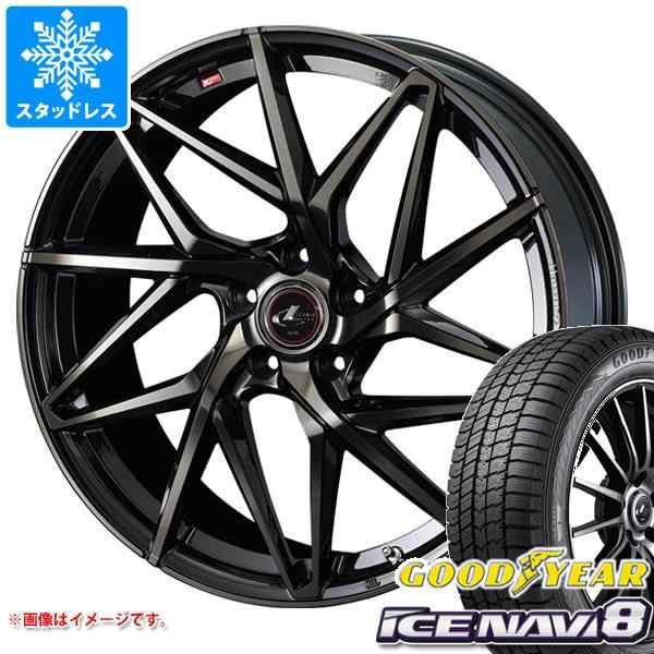 グッドふとんマーク取得 アイスナビ スタッドレスタイヤ グッドイヤー アイスナビ8 175/65R15 84Q レオニス IT 5.5-15 