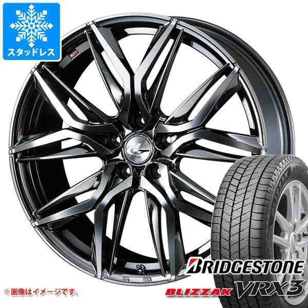 スタッドレスタイヤ ブリヂストン ブリザック VRX3 225/60R17 99Q ＆ レオニス LM 7.0-17  タイヤホイール4本セット225/60-17 BRIDGESTONE｜au PAY マーケット