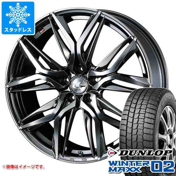 2002年春 225/45R18 DUNLOP WM02 ホイール\u0026タイヤ 4本セット