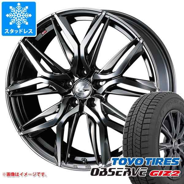 スタッドレスタイヤ トーヨー オブザーブ ギズ2 215/50R17 91Q ＆ レオニス LM 7.0-17 タイヤホイール4本セット 215/50-17 TOYO OBSERVE Gの通販はau PAY マーケット - タイヤ1番 | au PAY マーケット－通販サイト